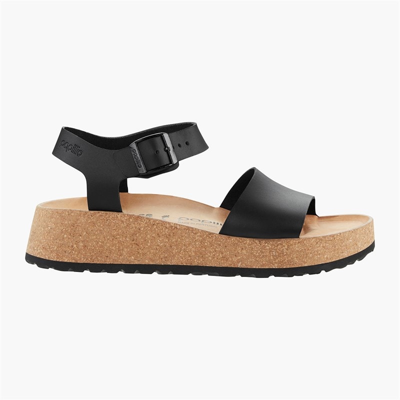 Birkenstock Dame Glenda Ankelrem Sandaler Sort - Billede 2