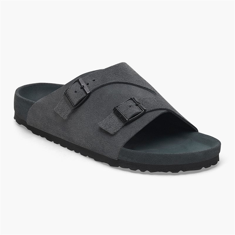 Birkenstock Herre Zürich Sandaler Allover Charcoal - Billede 1