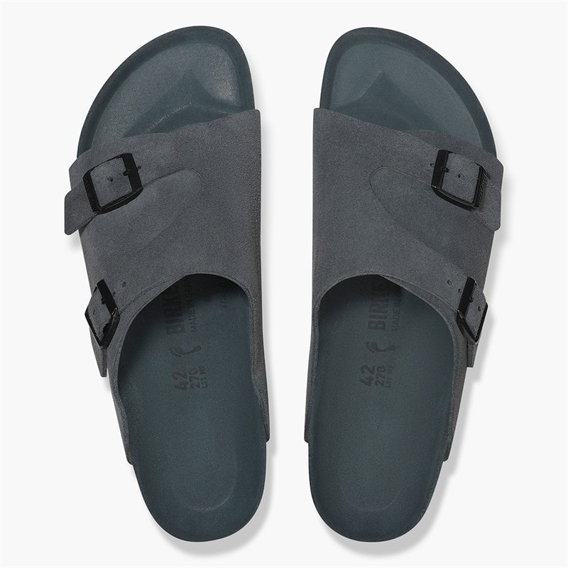 Birkenstock Herre Zürich Sandaler Allover Charcoal - Billede 3
