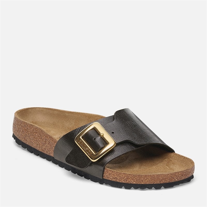 Birkenstock Dame Catalina Smal Pasvorm Gesp Sandalen Graceful Licorice - Billede 1
