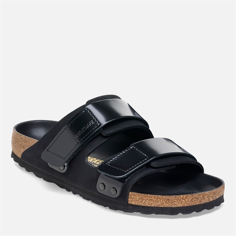 Birkenstock Dame Uji Dobbelt Rem Sandaler Højglans Sort - Billede 2