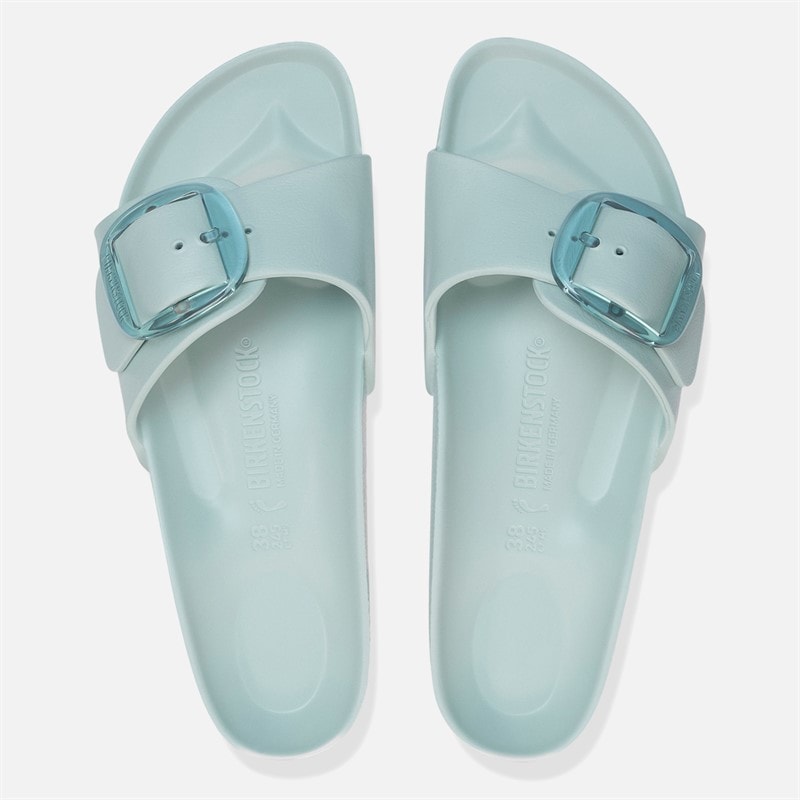 Birkenstock Dame Madrid Big Buckle EVA Sandaler Surfgrøn - Billede 3