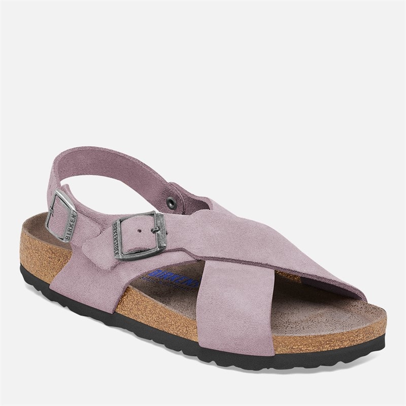 Birkenstock Dame Tulum Krydsrem Sandaler Falmet lilla - Billede 2