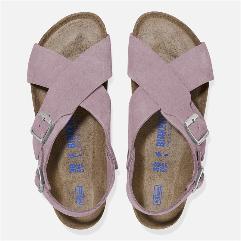 Birkenstock Dame Tulum Krydsrem Sandaler Falmet lilla - Billede 3