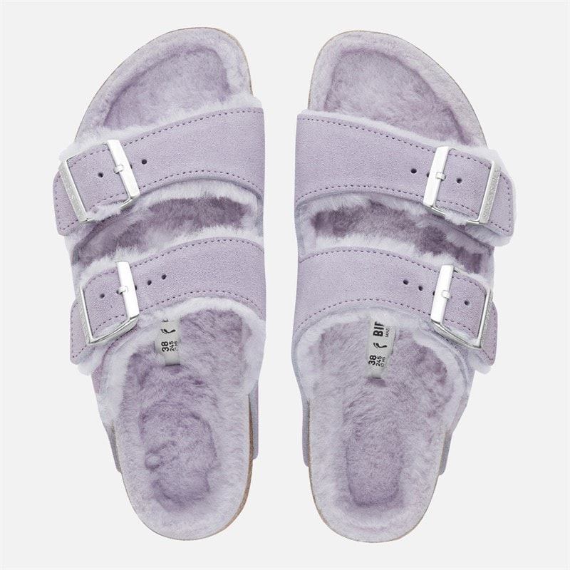 Birkenstock Damsandaler Arizona med og dobbelt rem Lilla - Billede 3