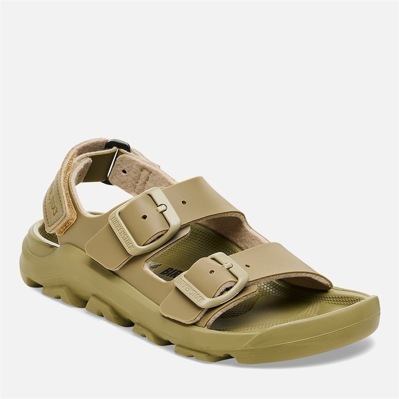 Birkenstock Junior Mogami Ankelrem Sandaler Afbleget khaki - Billede 2