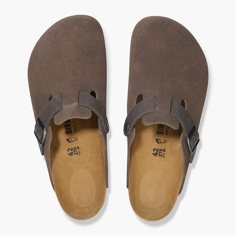 Birkenstock Herre Boston Clogs Betongra - Billede 3
