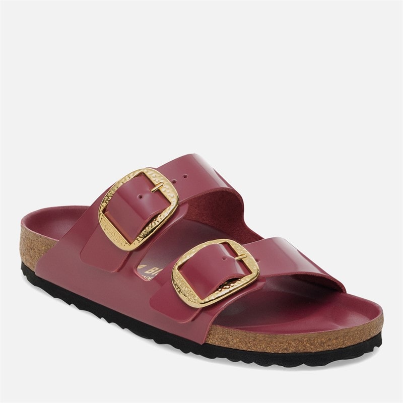 Birkenstock Dame Arizona Big Buckle Dual Strap Sandaler Højglans Zinfandel - Billede 2