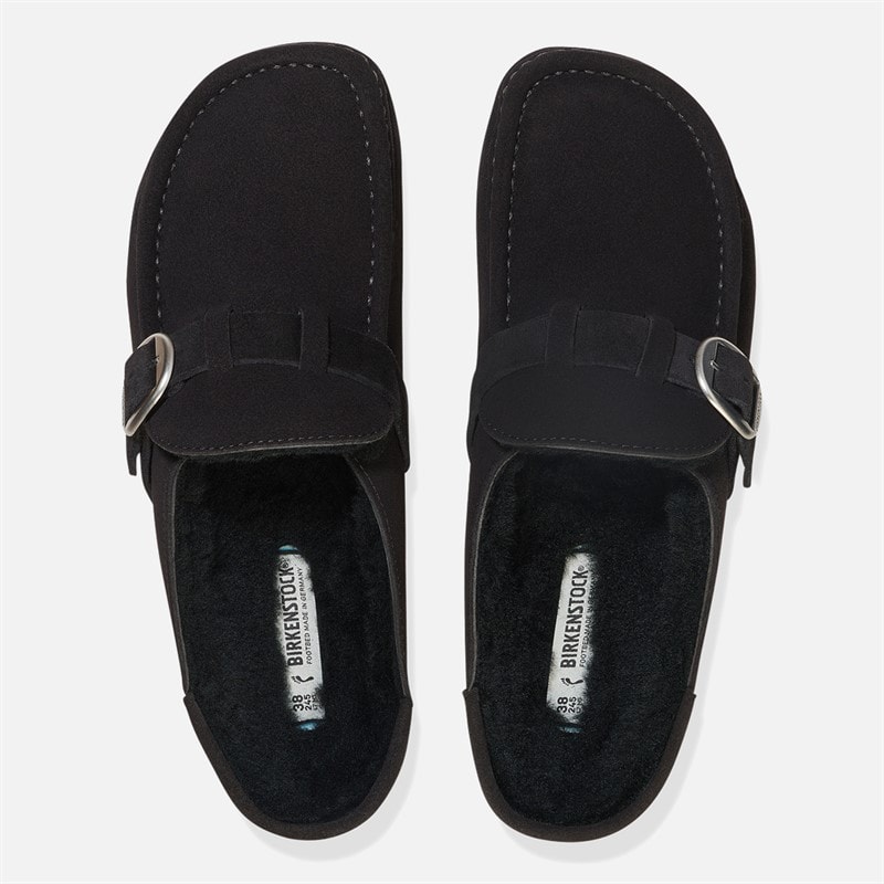 Birkenstock Dame Buckley Shearling Forede Surlatter Sort - Billede 3