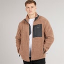 True North Herre Pile Jakke Bark