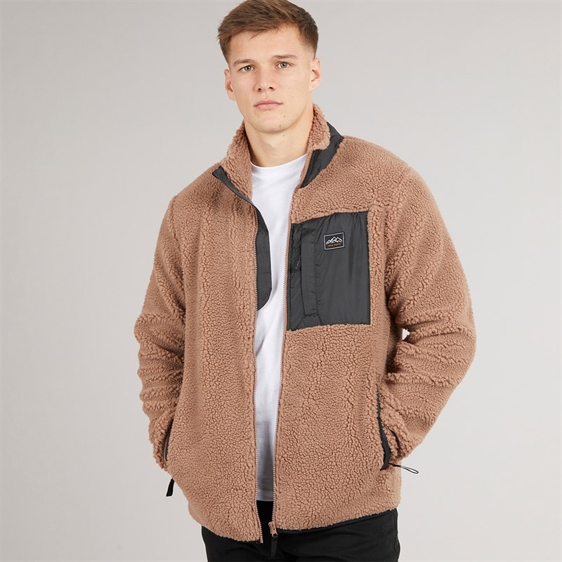 True North Herre Pile Jakke Bark