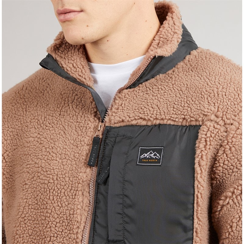 True North Herre Pile Jakke Bark - Billede 3