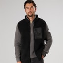 True North Herre Pile Vest Sort