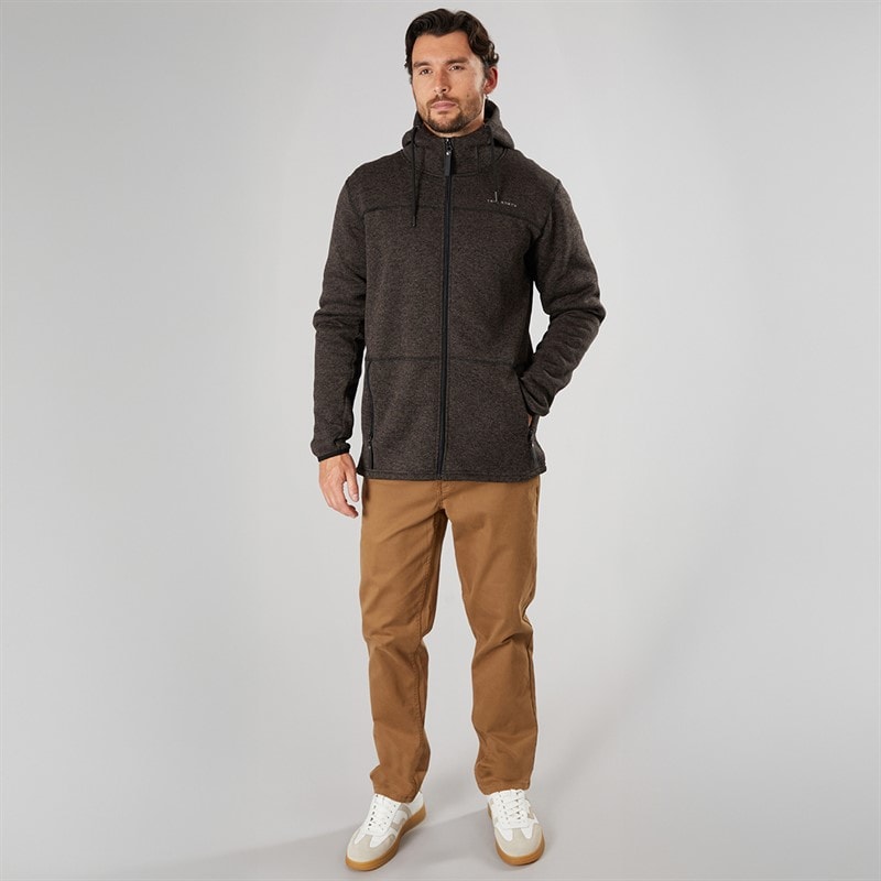 True North Herre Flatfleece Jakke Sort - Billede 4