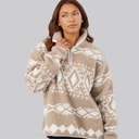 True North Dame Cissi Fleece Beige Comb