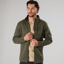 True North Herre Flatfleece Jakke Dusty Olive
