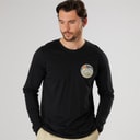 True North Herre Langærmet T-shirt Sort