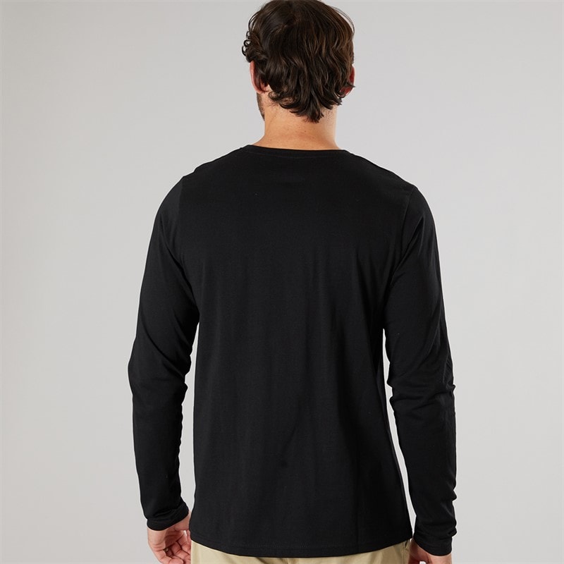 True North Herre Langærmet T-shirt Sort - Billede 2