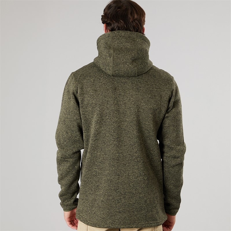 True North Herre Flatfleece Jakke Dusty Olive - Billede 2