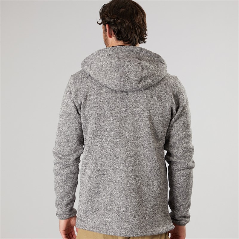 True North Herre Flatfleece jakke mørkegrå Dk-Grey - Billede 2
