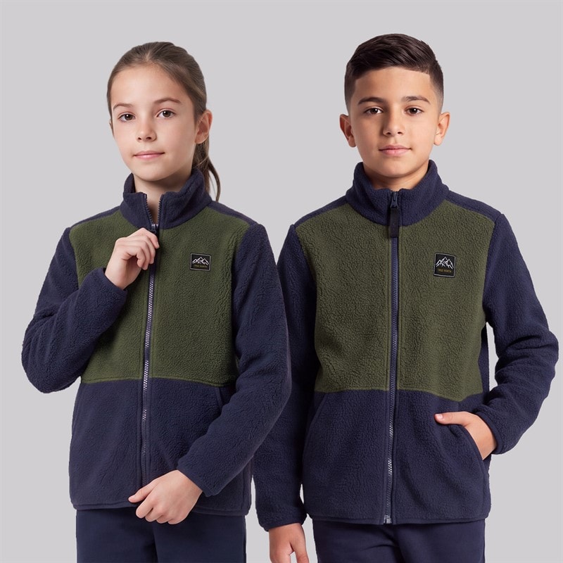 True North Børne fleecetrøje Navy