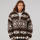 True North Dame Cissi Fleece Brown Comb
