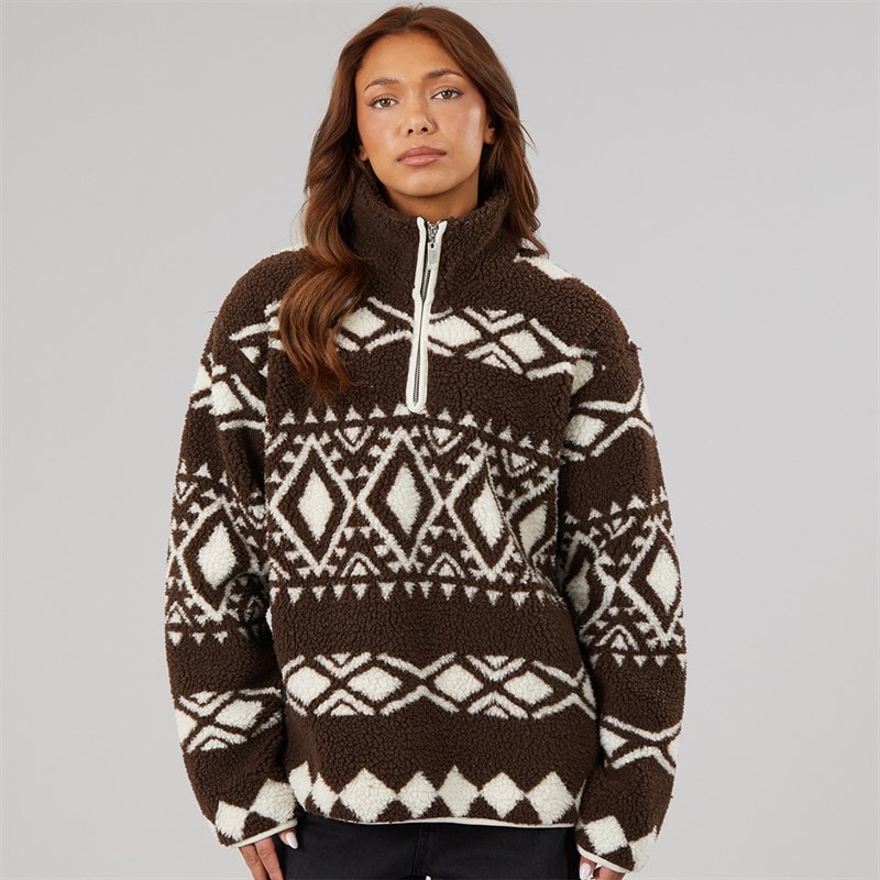 True North Dame Cissi Fleece Brown Comb - Billede 3