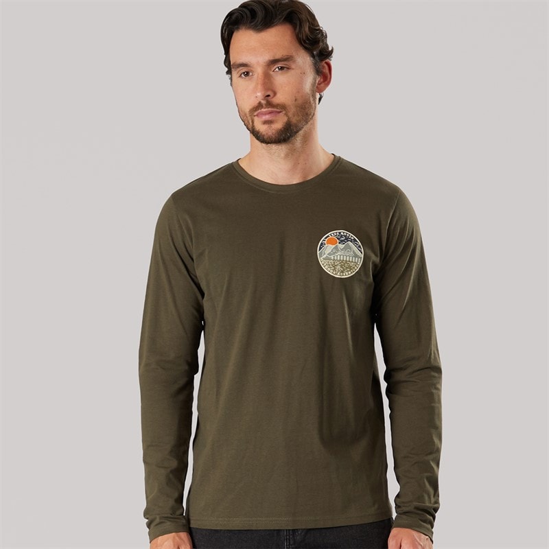 True North Herre Langærmet T-shirt Pine