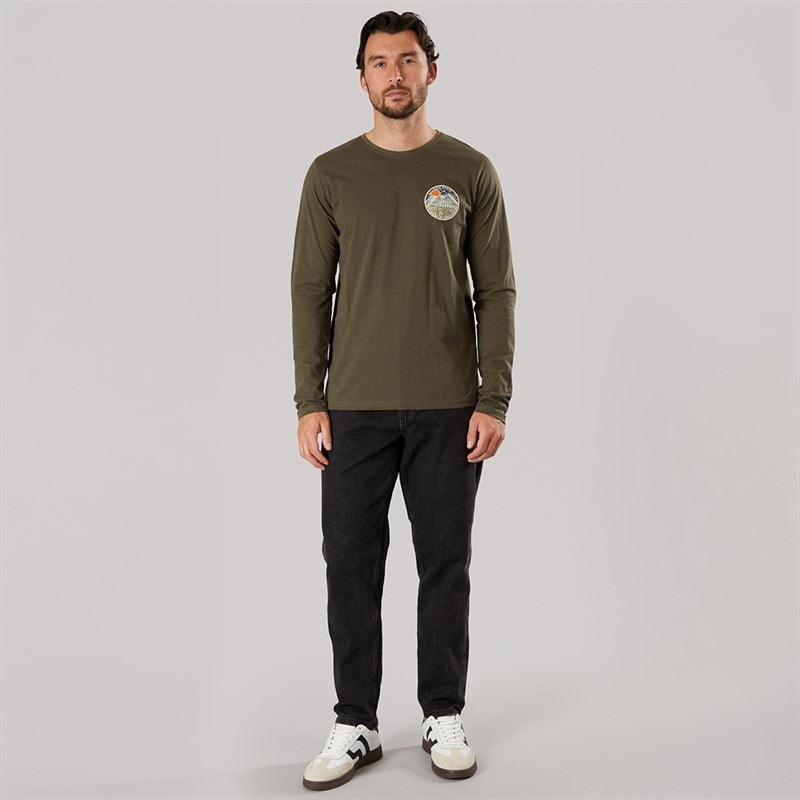 True North Herre Langærmet T-shirt Pine - Billede 4