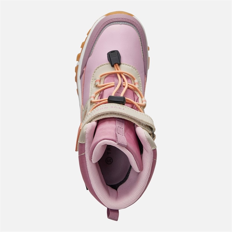 True North Børne vandtætte snefnug støvler Soft Pink - Billede 4