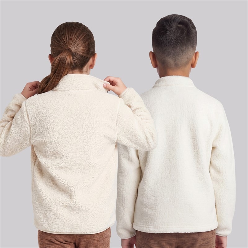 True North Børne fleecetrøje Coconut - Billede 2