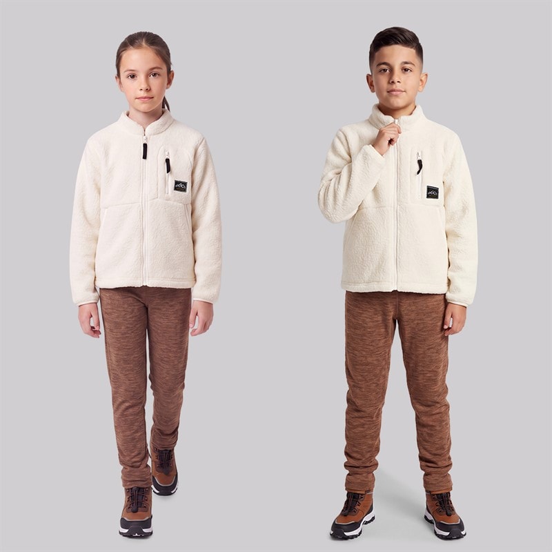 True North Børne fleecetrøje Coconut - Billede 3