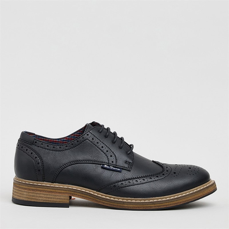Ben Sherman Herre Triumph II Brogues Sort