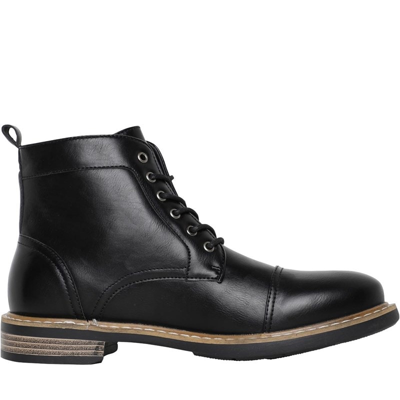 Ben Sherman Herresko med tåkappe Sorte - Billede 5