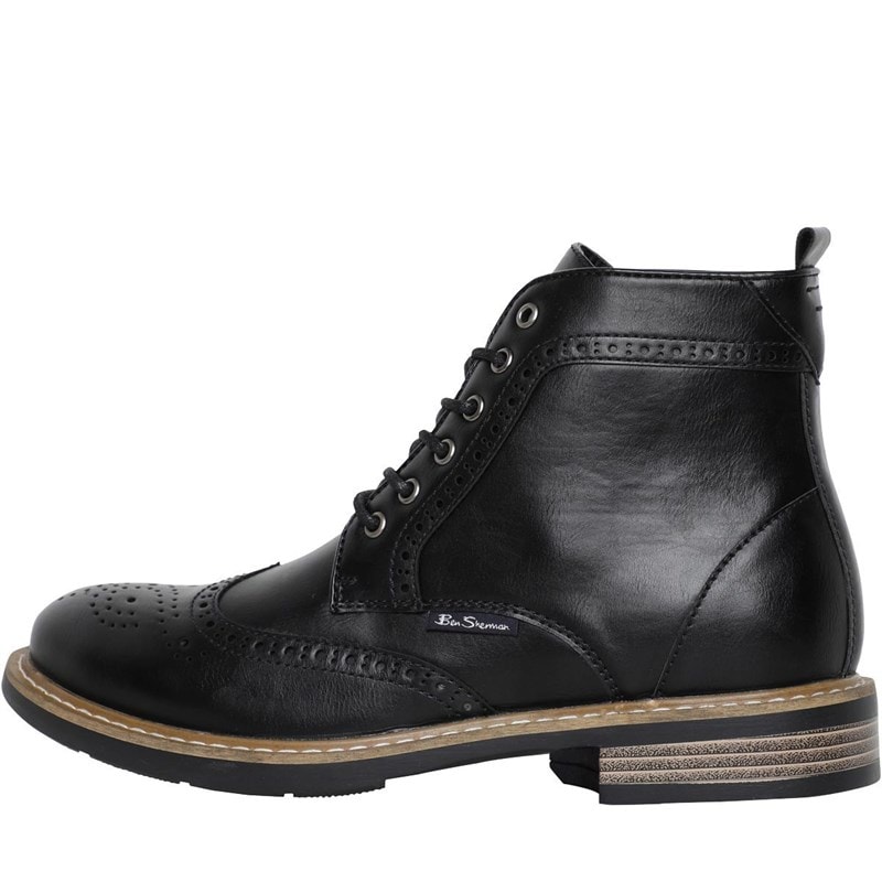 Ben Sherman Herresko Templeton Brogue Sort