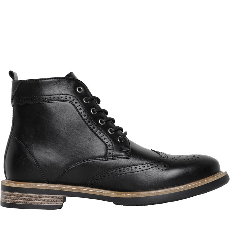 Ben Sherman Herresko Templeton Brogue Sort - Billede 5