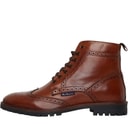 Ben Sherman Herre Duke Læder Brogue Støvler Brun