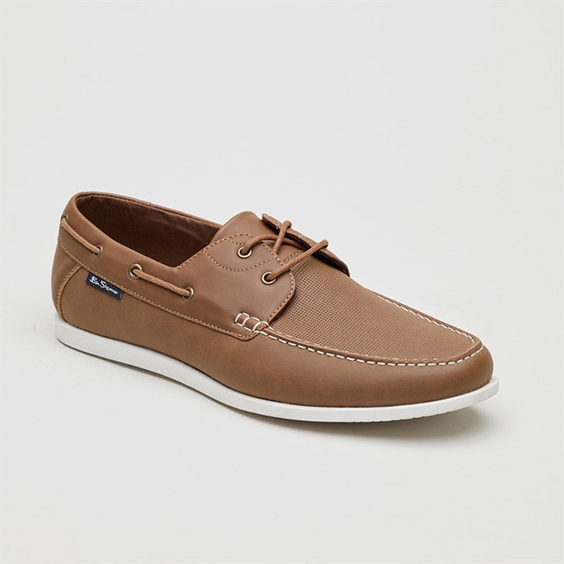 Ben Sherman Herre Oceanic Deck Sejlersko Mellembrun - Billede 2