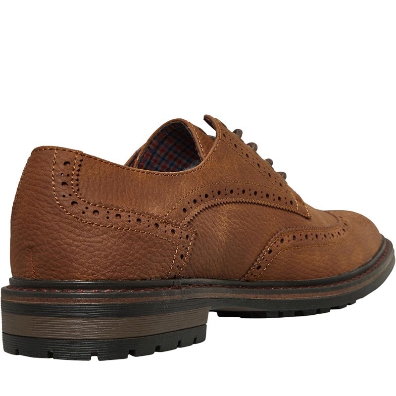 Ben Sherman Herresko Spitfire Brogues Karamel - Billede 5