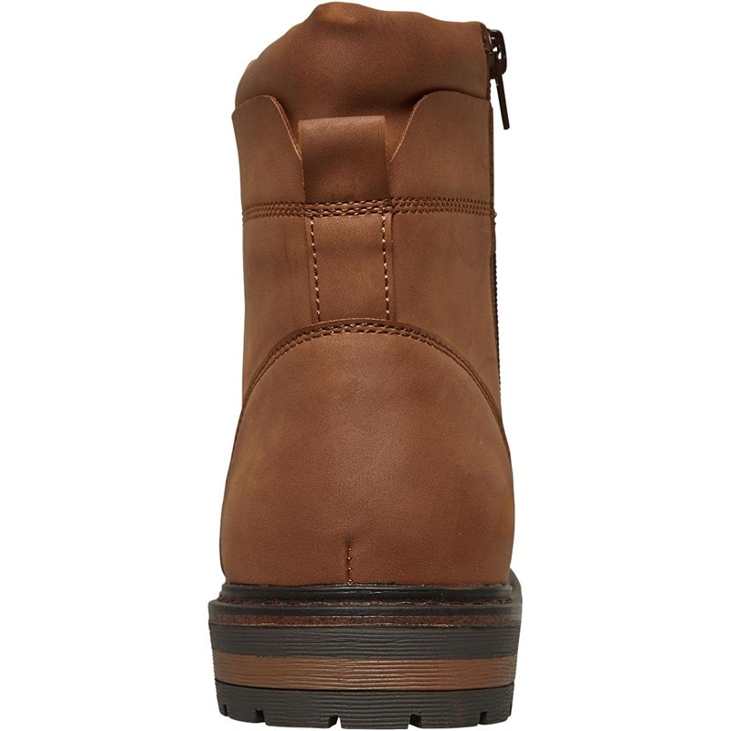 Ben Sherman Herre Bonneville Brogue Støvler Karamel - Billede 3