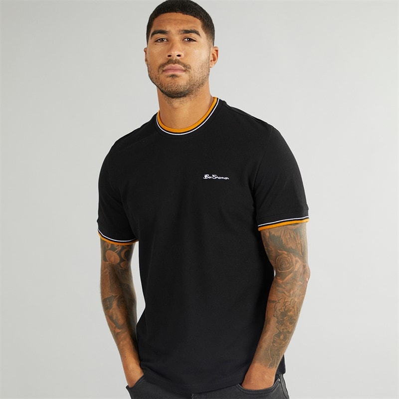 Ben Sherman Herre T-shirts Sort