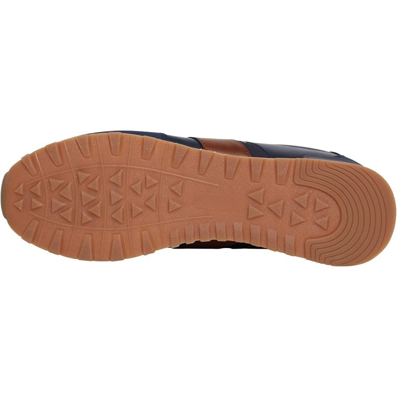 Ben Sherman Herre Owen Retro Træningssko Blå/Tan - Billede 2