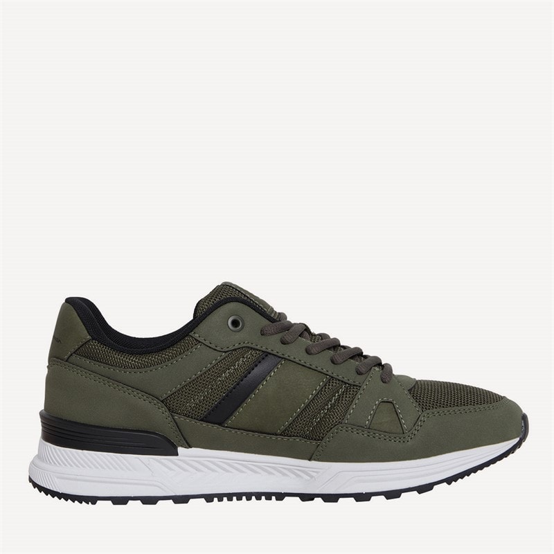 Ben Sherman Mænd Fowler Sneakers Khaki/Sort - Billede 5