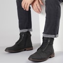 Ben Sherman Herre Bonneville Snørebåndsstøvler Sort
