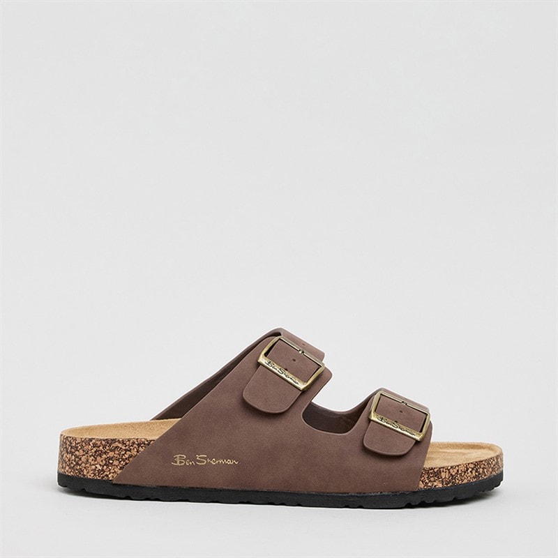 Ben Sherman Herre Tonic Sandaler Brun - Billede 1