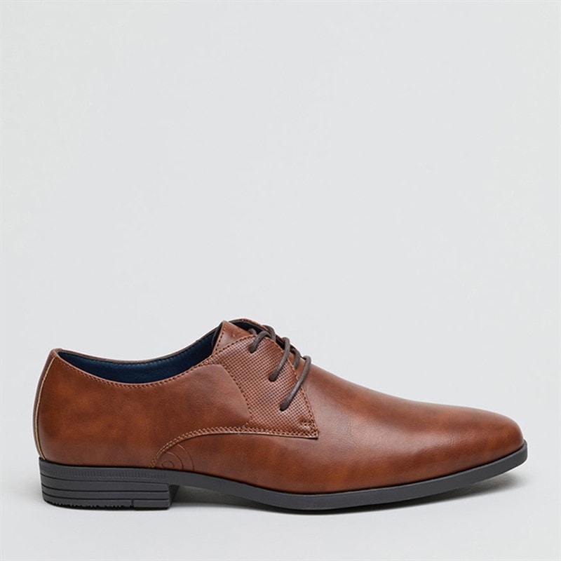 Ben Sherman Herre Derek Derby Sko Brun - Billede 1