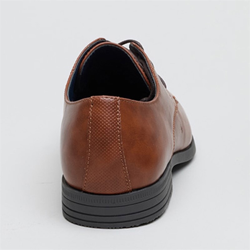 Ben Sherman Herre Derek Derby Sko Brun - Billede 4