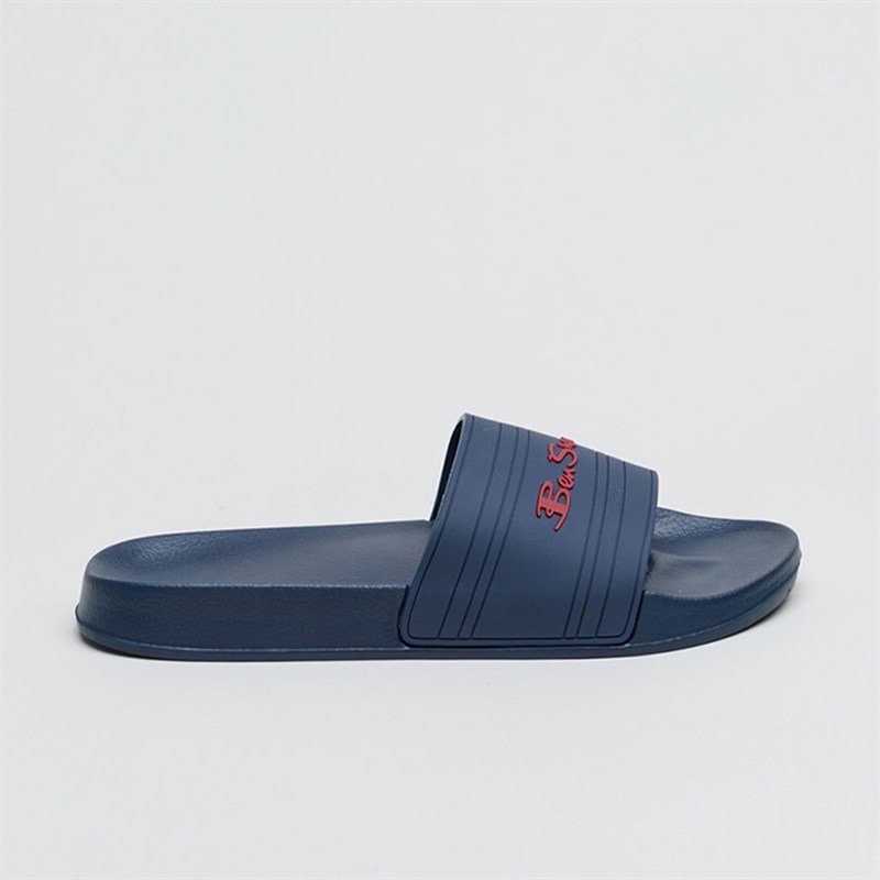 Ben Sherman Herre Southend Slider Blå - Billede 2