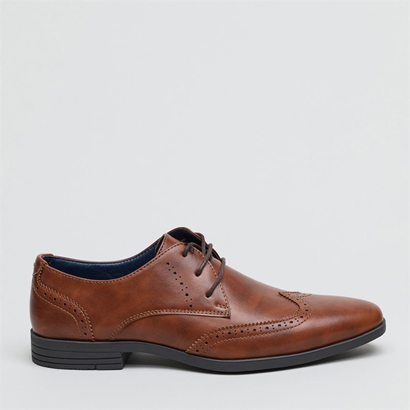 Ben Sherman Herre Clive Brogues Mørk gulbrun - Billede 1