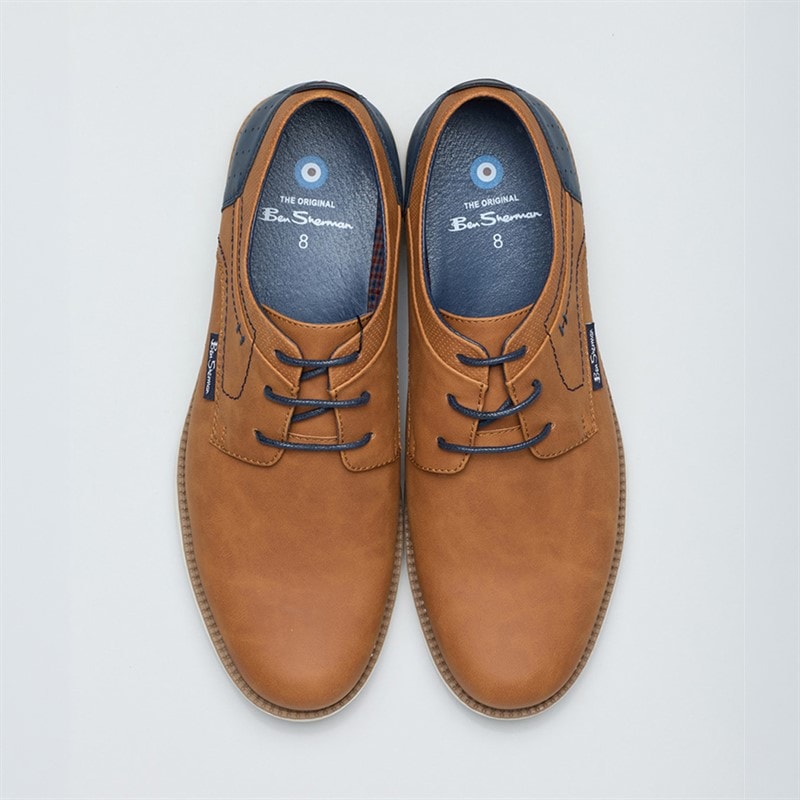 Ben Sherman Herre Havana afslappede sko Brun - Billede 3